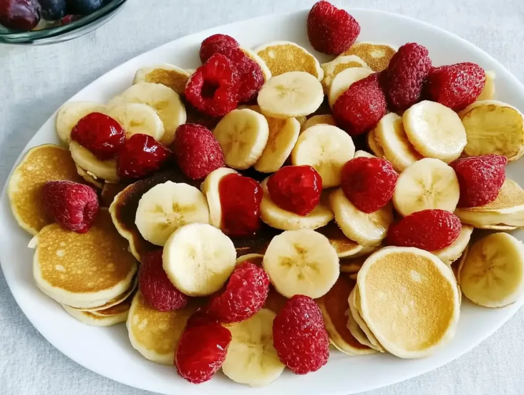 Mini-Pancakes Aux Fruits